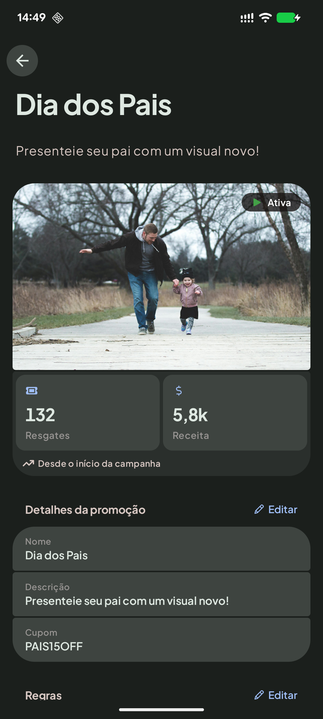 Campanha Dia dos Pais